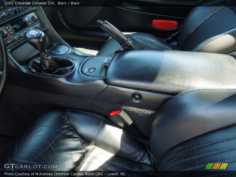 Black / Black 2003 Chevrolet Corvette Z06