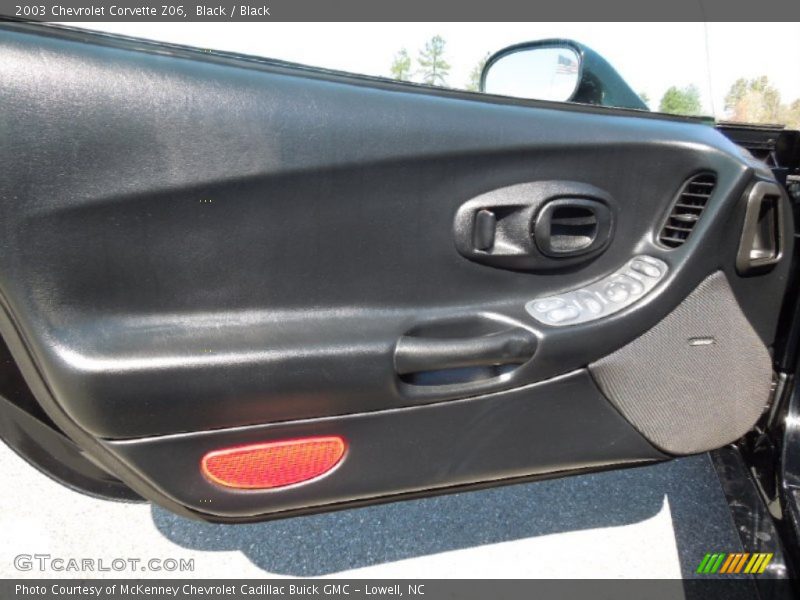 Black / Black 2003 Chevrolet Corvette Z06