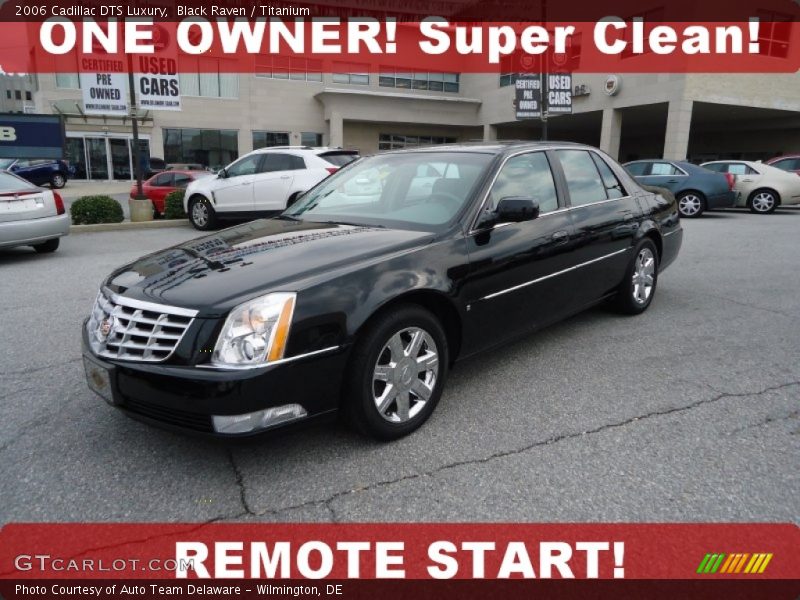 Black Raven / Titanium 2006 Cadillac DTS Luxury