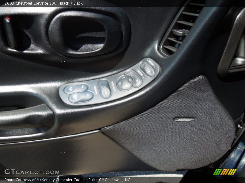 Black / Black 2003 Chevrolet Corvette Z06