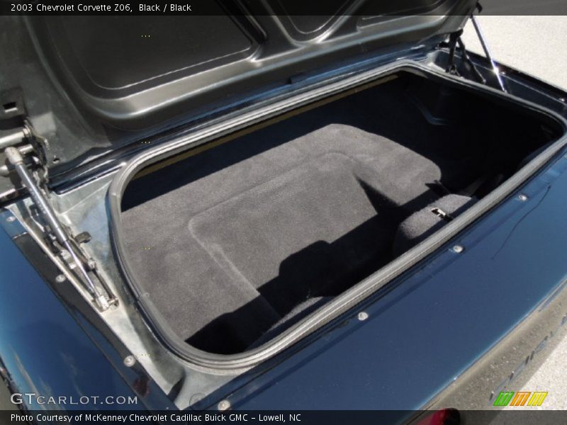 Black / Black 2003 Chevrolet Corvette Z06