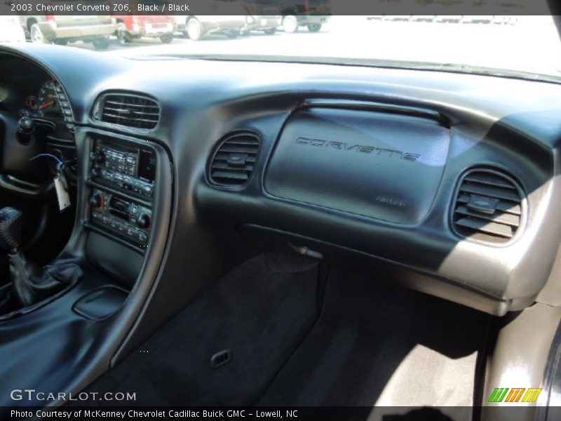 Black / Black 2003 Chevrolet Corvette Z06