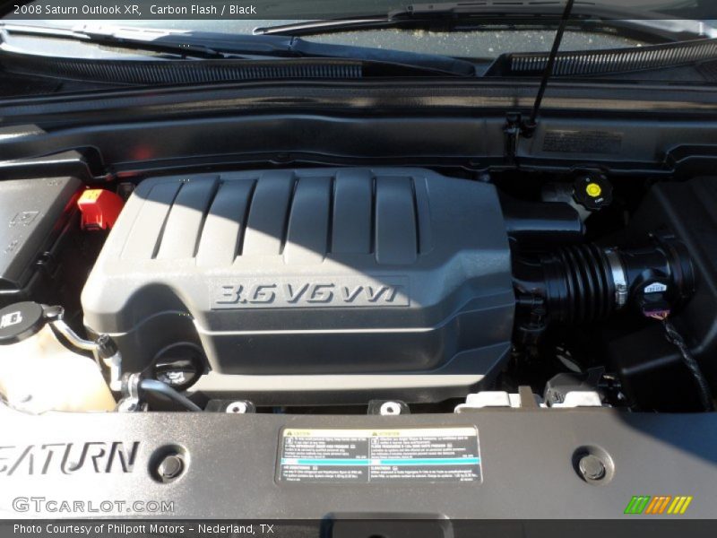 Carbon Flash / Black 2008 Saturn Outlook XR