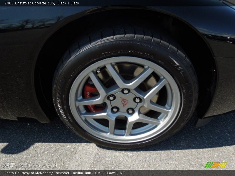 Black / Black 2003 Chevrolet Corvette Z06