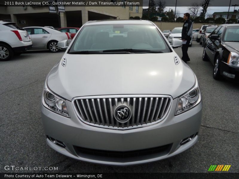 Quicksilver Metallic / Dark Titanium/Light Titanium 2011 Buick LaCrosse CXS