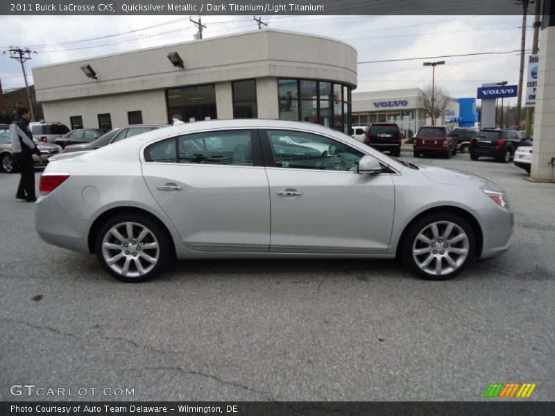 Quicksilver Metallic / Dark Titanium/Light Titanium 2011 Buick LaCrosse CXS