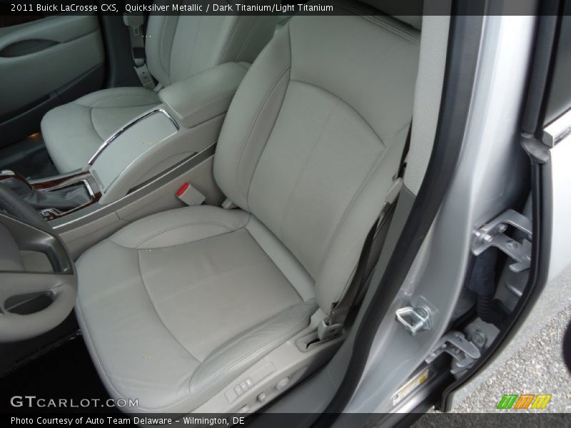 Quicksilver Metallic / Dark Titanium/Light Titanium 2011 Buick LaCrosse CXS