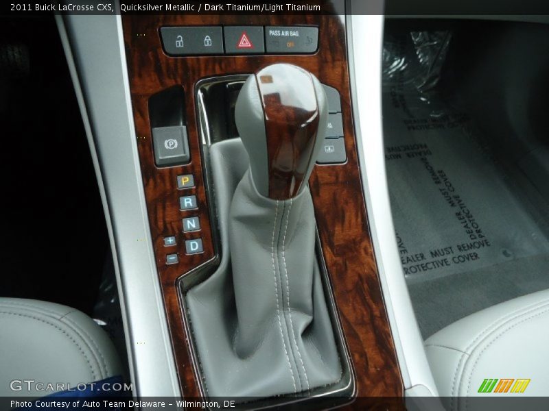  2011 LaCrosse CXS 6 Speed DSC Automatic Shifter