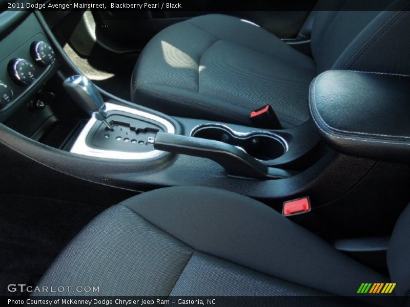 Blackberry Pearl / Black 2011 Dodge Avenger Mainstreet