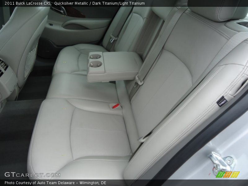 Rear Seat of 2011 LaCrosse CXS