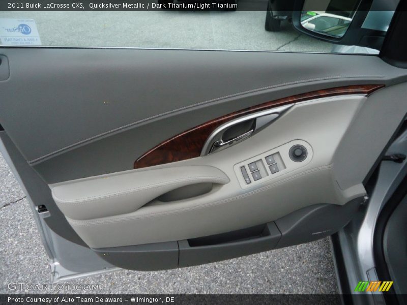 Quicksilver Metallic / Dark Titanium/Light Titanium 2011 Buick LaCrosse CXS