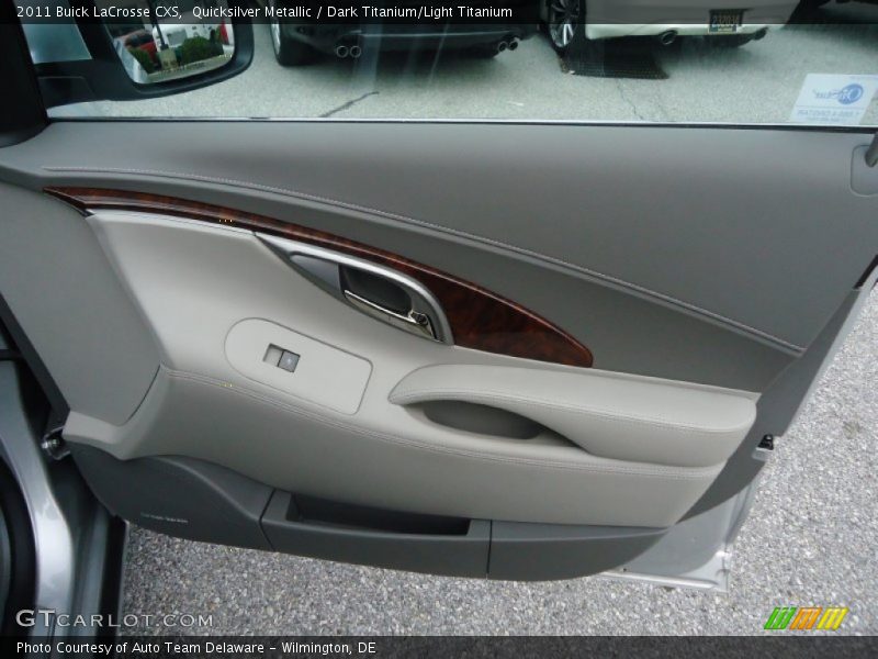 Quicksilver Metallic / Dark Titanium/Light Titanium 2011 Buick LaCrosse CXS