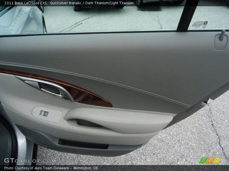 Quicksilver Metallic / Dark Titanium/Light Titanium 2011 Buick LaCrosse CXS