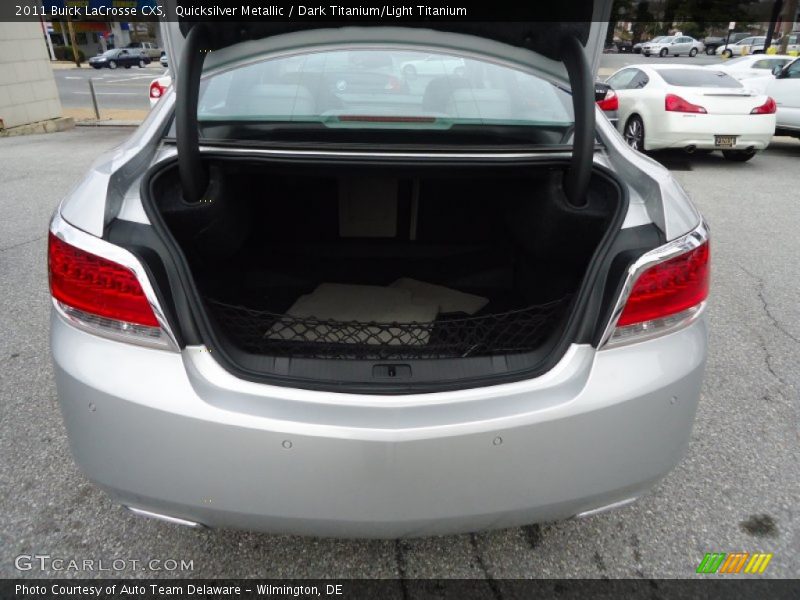 Quicksilver Metallic / Dark Titanium/Light Titanium 2011 Buick LaCrosse CXS