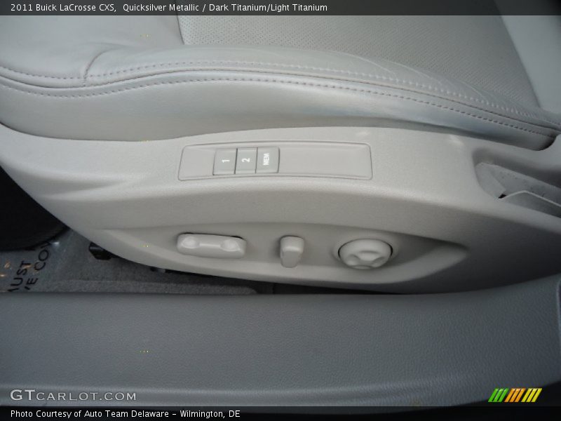 Quicksilver Metallic / Dark Titanium/Light Titanium 2011 Buick LaCrosse CXS