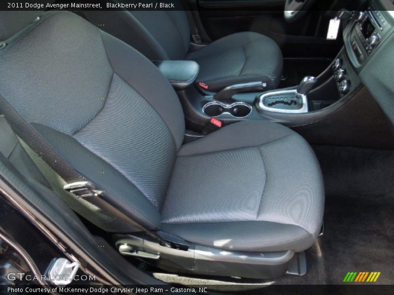 Blackberry Pearl / Black 2011 Dodge Avenger Mainstreet
