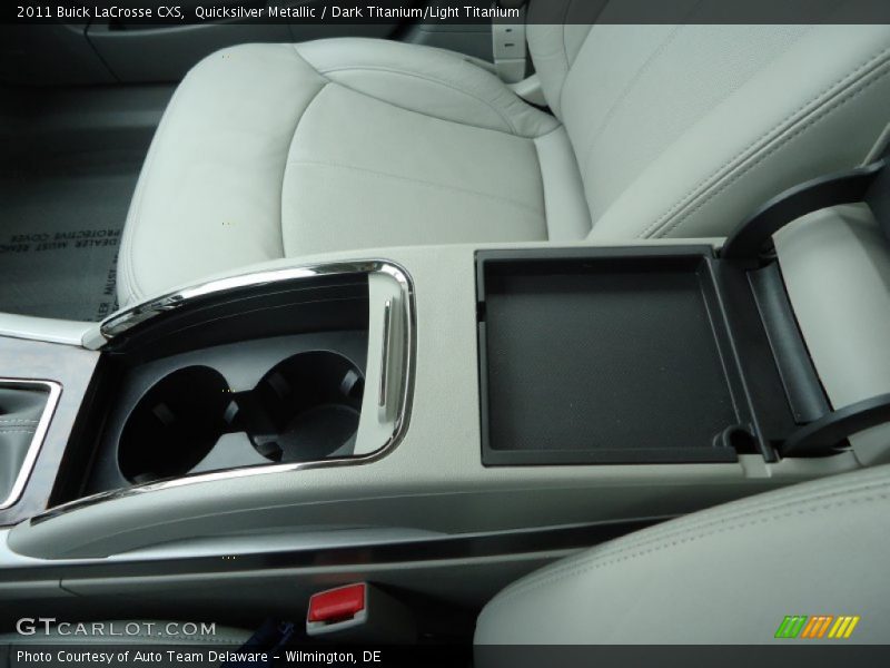 Quicksilver Metallic / Dark Titanium/Light Titanium 2011 Buick LaCrosse CXS