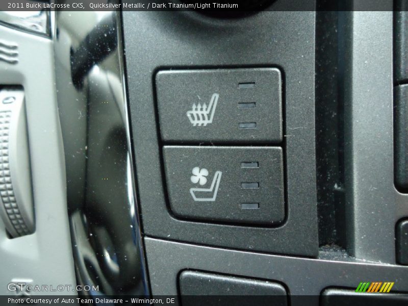 Quicksilver Metallic / Dark Titanium/Light Titanium 2011 Buick LaCrosse CXS