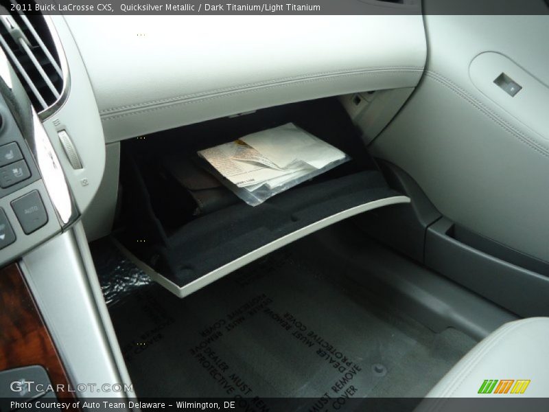 Quicksilver Metallic / Dark Titanium/Light Titanium 2011 Buick LaCrosse CXS