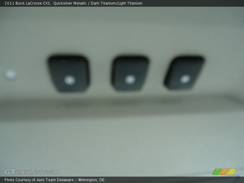 Quicksilver Metallic / Dark Titanium/Light Titanium 2011 Buick LaCrosse CXS