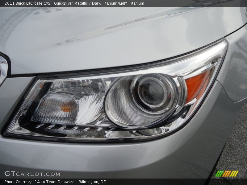 Quicksilver Metallic / Dark Titanium/Light Titanium 2011 Buick LaCrosse CXS