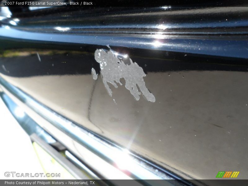 Black / Black 2007 Ford F150 Lariat SuperCrew