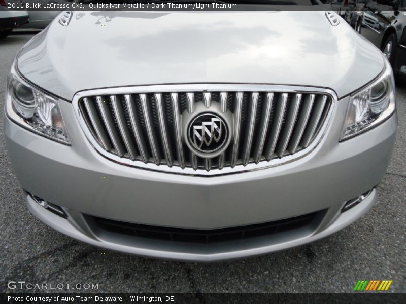 Quicksilver Metallic / Dark Titanium/Light Titanium 2011 Buick LaCrosse CXS