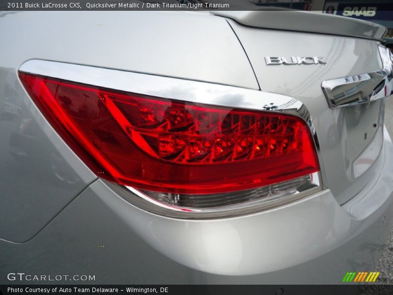 Quicksilver Metallic / Dark Titanium/Light Titanium 2011 Buick LaCrosse CXS