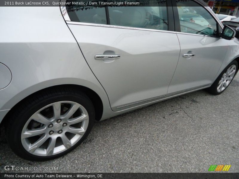Quicksilver Metallic / Dark Titanium/Light Titanium 2011 Buick LaCrosse CXS