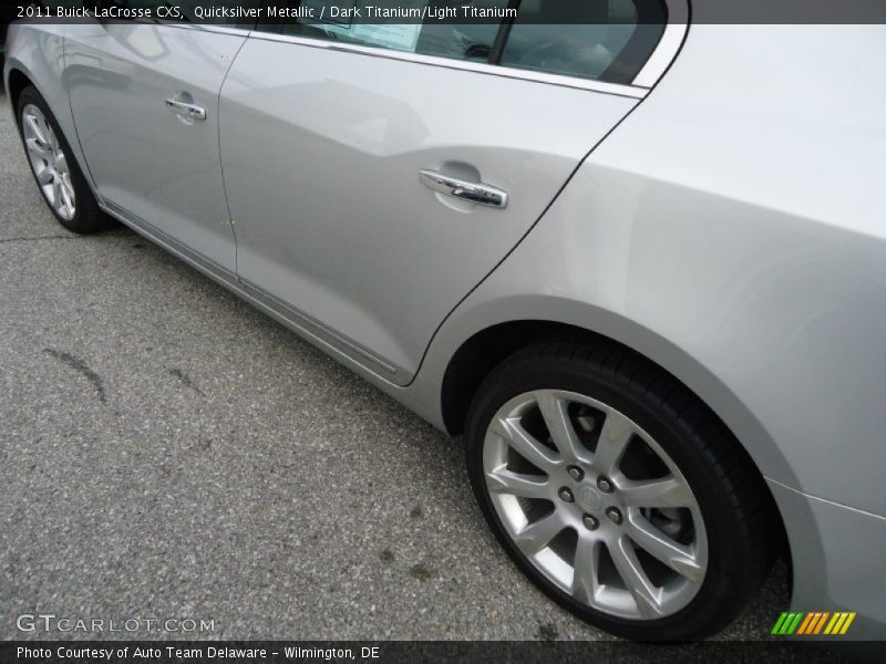 Quicksilver Metallic / Dark Titanium/Light Titanium 2011 Buick LaCrosse CXS