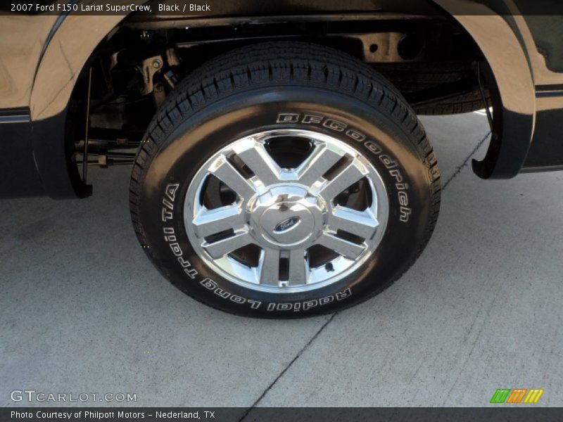 Black / Black 2007 Ford F150 Lariat SuperCrew