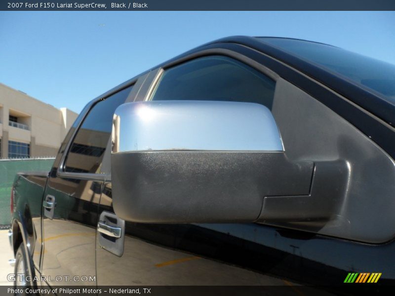 Black / Black 2007 Ford F150 Lariat SuperCrew
