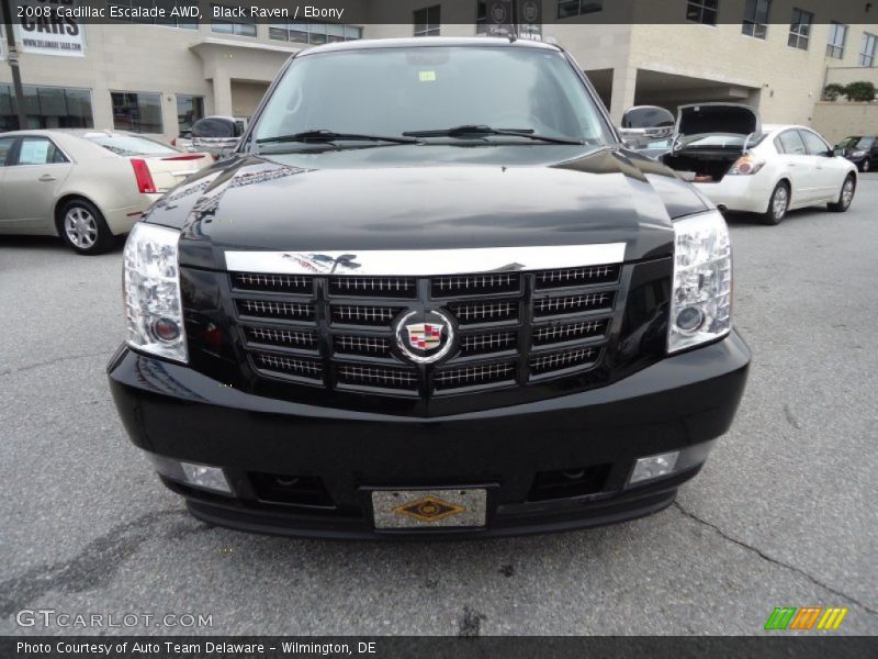Black Raven / Ebony 2008 Cadillac Escalade AWD