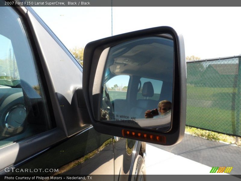 Black / Black 2007 Ford F150 Lariat SuperCrew