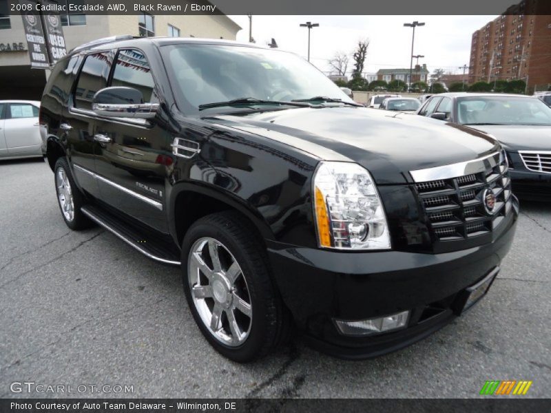 Black Raven / Ebony 2008 Cadillac Escalade AWD