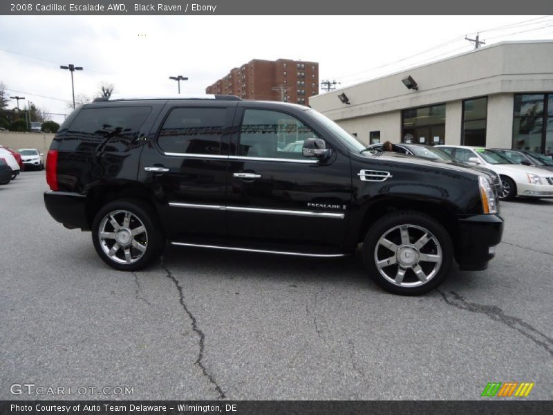 Black Raven / Ebony 2008 Cadillac Escalade AWD