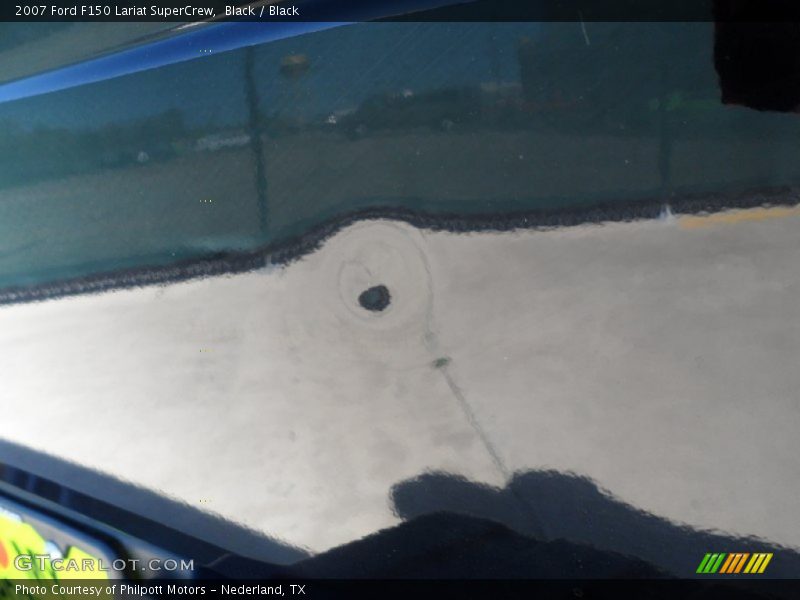 Black / Black 2007 Ford F150 Lariat SuperCrew