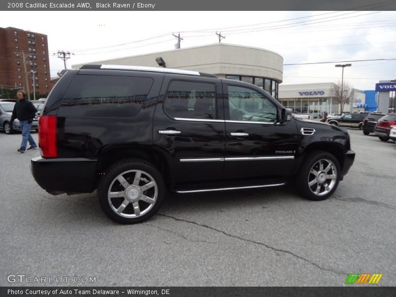 Black Raven / Ebony 2008 Cadillac Escalade AWD
