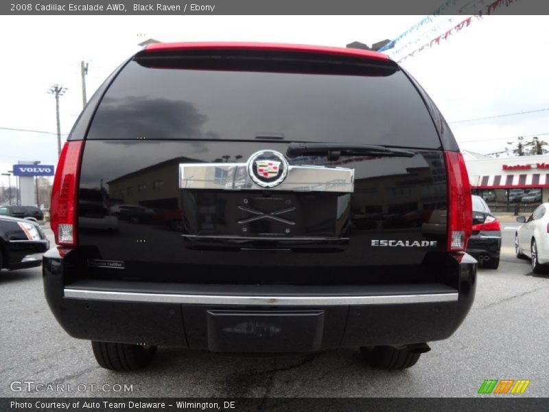 Black Raven / Ebony 2008 Cadillac Escalade AWD