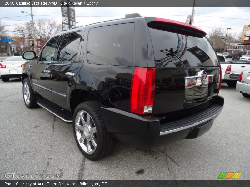 Black Raven / Ebony 2008 Cadillac Escalade AWD