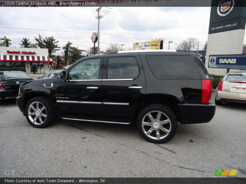 Black Raven / Ebony 2008 Cadillac Escalade AWD