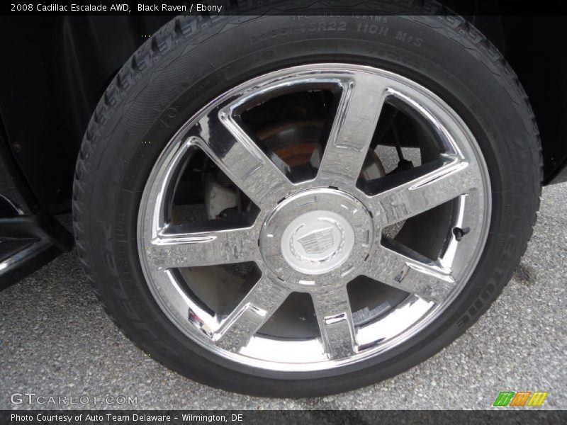 Black Raven / Ebony 2008 Cadillac Escalade AWD