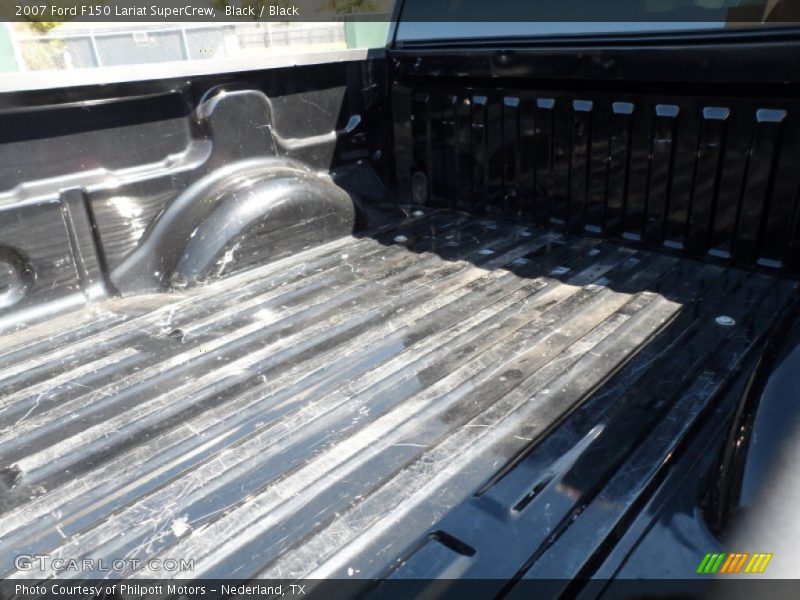 Black / Black 2007 Ford F150 Lariat SuperCrew