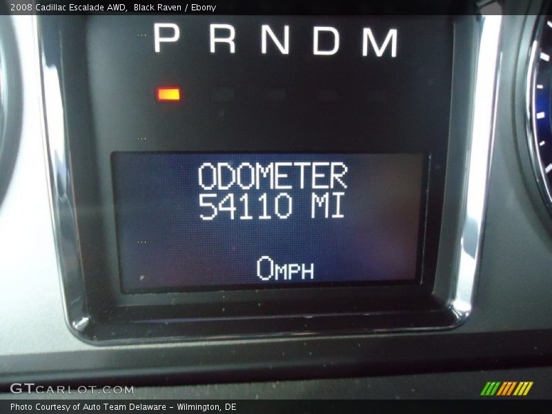 Black Raven / Ebony 2008 Cadillac Escalade AWD