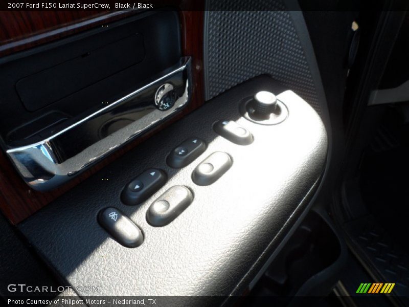 Black / Black 2007 Ford F150 Lariat SuperCrew