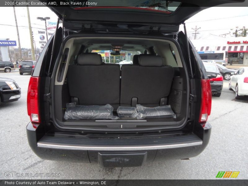 Black Raven / Ebony 2008 Cadillac Escalade AWD