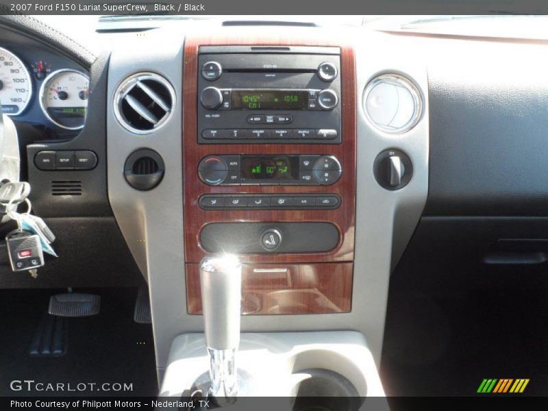 Black / Black 2007 Ford F150 Lariat SuperCrew