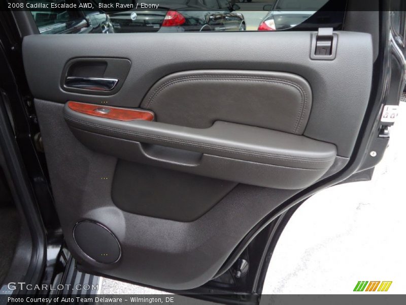 Black Raven / Ebony 2008 Cadillac Escalade AWD