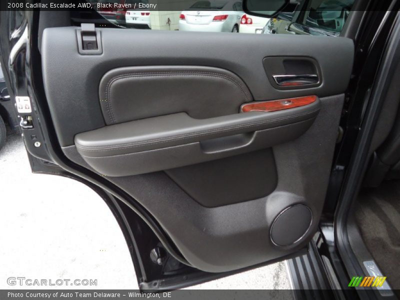 Black Raven / Ebony 2008 Cadillac Escalade AWD