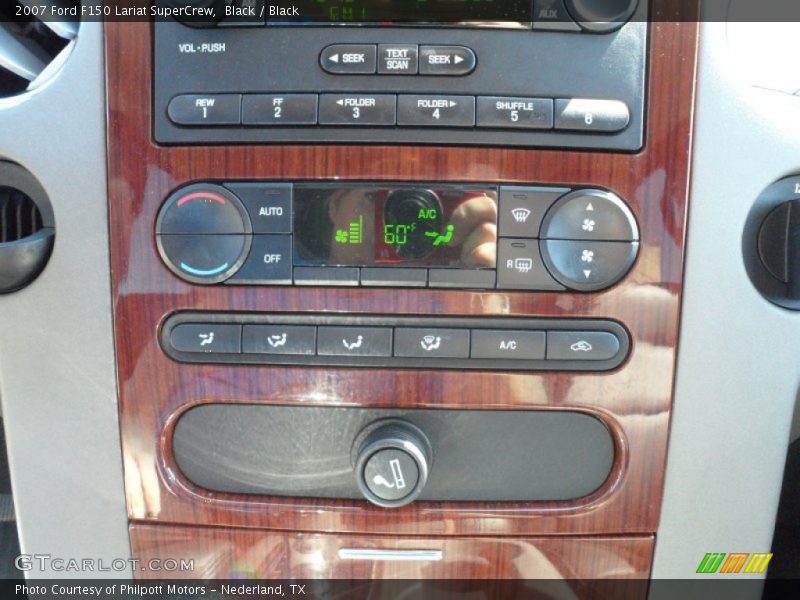 Black / Black 2007 Ford F150 Lariat SuperCrew